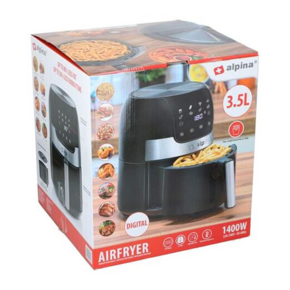 ALPINA Horkovzdušná fritéza s digitálním displejem 3,5 l, 1400 W ED-224641 - main (7)