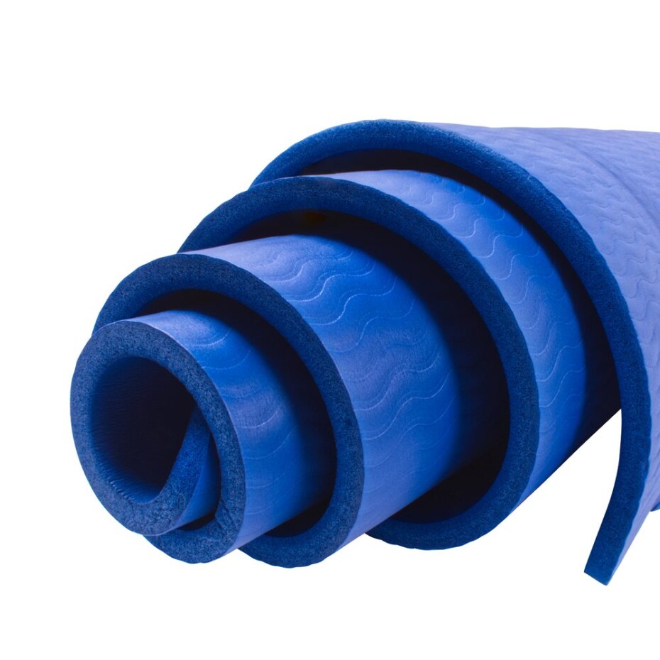 Fitness podložka Sportago Wave 183x61x1,2 cm, modrá - main (7)