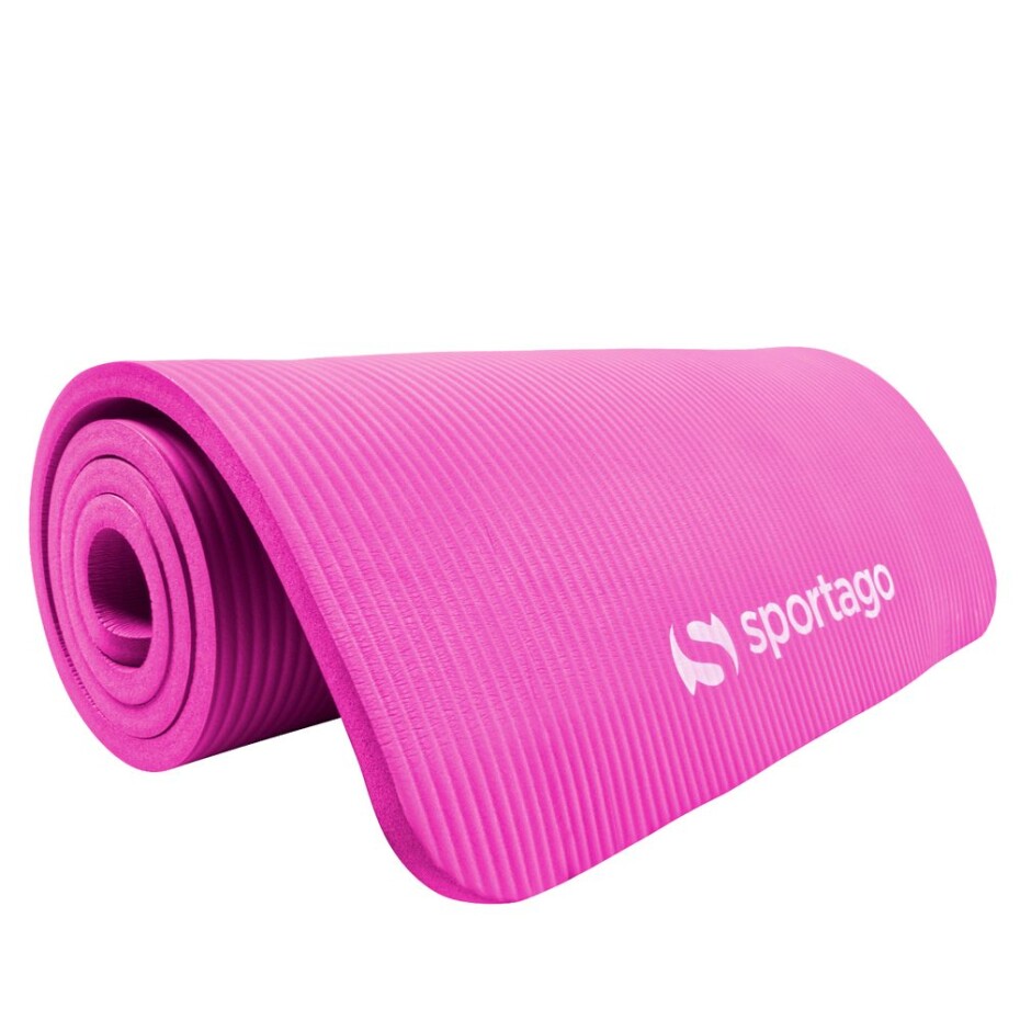 Podložka na cvičení Sportago Pro, růžová - main (3)