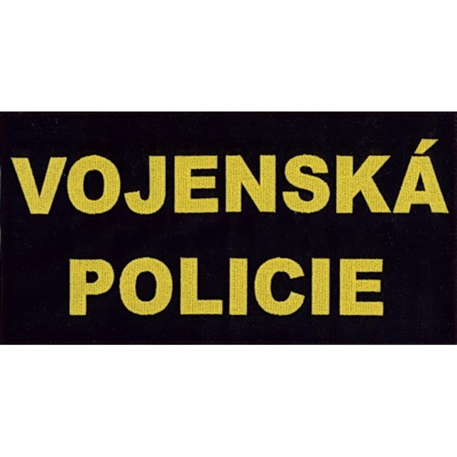 Nášivka: VOJENSKÁ POLICIE [120 x 050 mm - malá] - main (0)