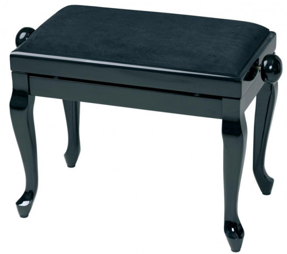 Gewa Piano Bench Deluxe Classic 130.330 Black Gloss - main (0)