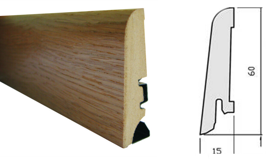 Soklová lišta  Hydrocork Arcadian Rye Pine - main (0)