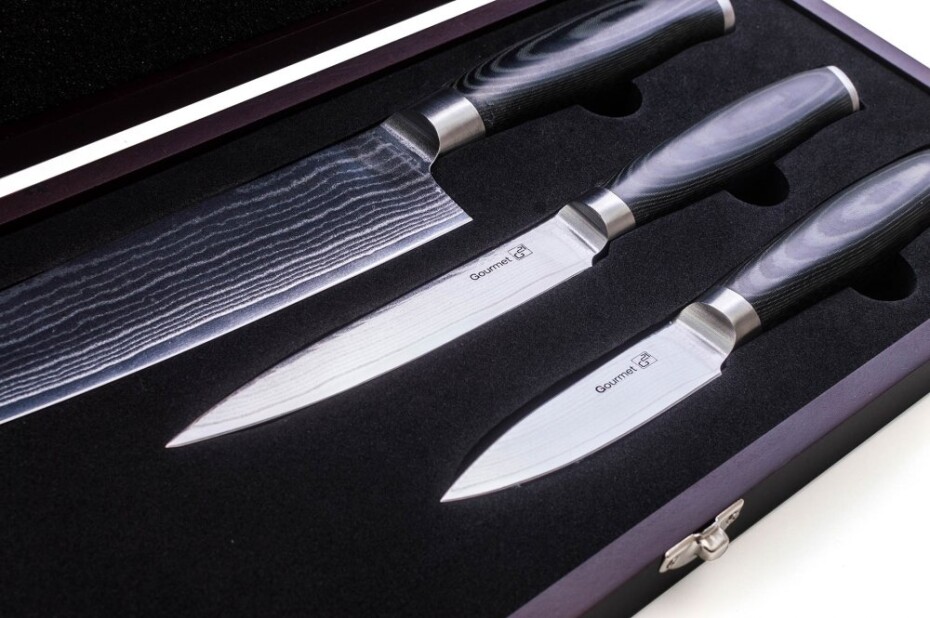 G21 Sada nožů G21 Gourmet Damascus small box 3 ks G21-60022168 - main (2)