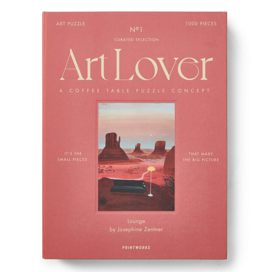Puzzle ART LOVER LOUNGE, 1000 dílků, Printworks - main (0)