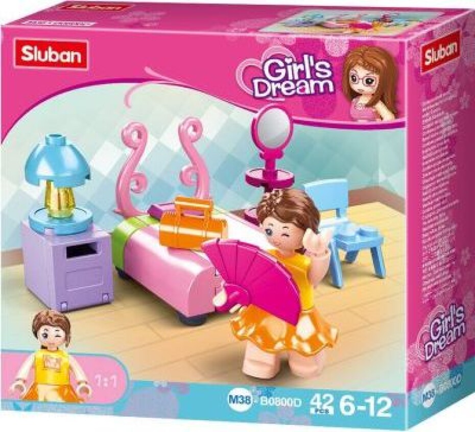 Sluban Girls Dream M38-B0800D Ložnice - main (0)