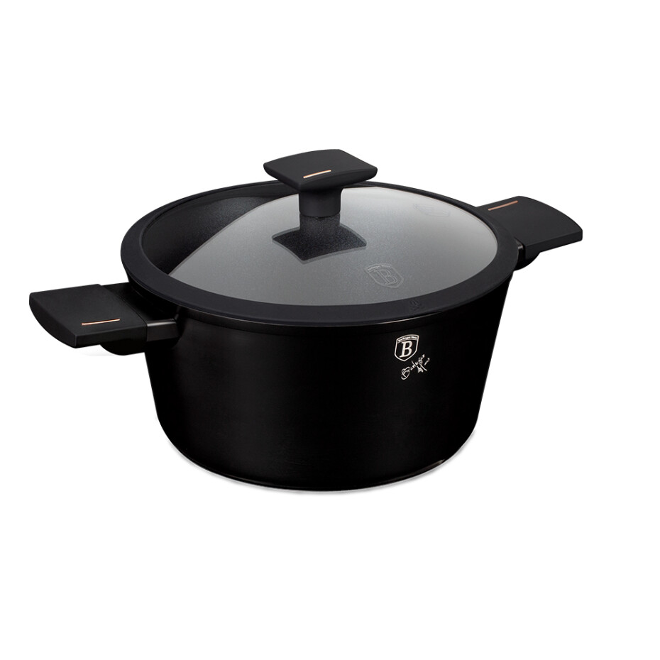 BERLINGERHAUS Kastrol s poklicí s titanovým povrchem 24 cm Monaco Collection BH-7087 - main (0)