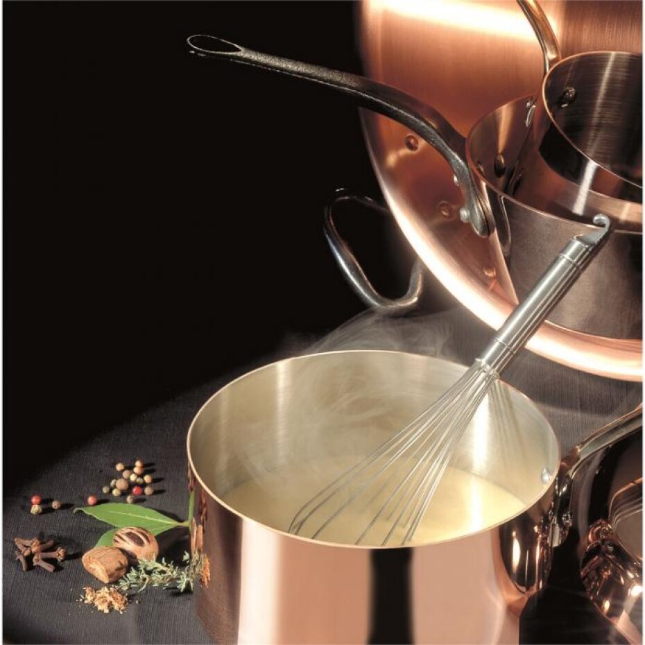 Wok na indukci PRIMA MATERA 32 cm, měď, de Buyer - main (2)