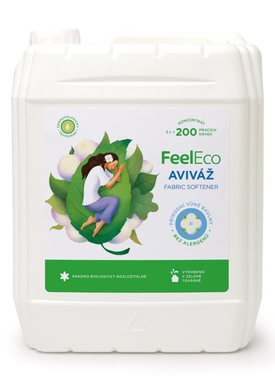 Feel eco aviváž s vůní přírodní bavlny 5L - main (0)