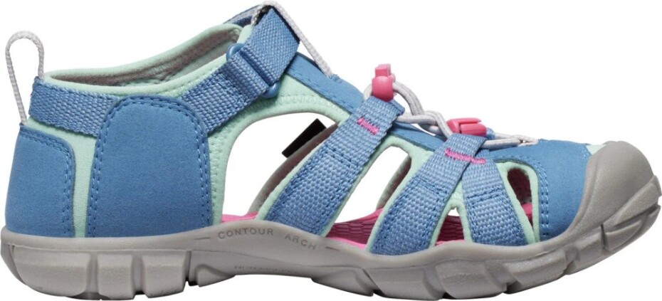 Dívčí sandály SEACAMP II CNX coronet  blue/hot pink, KEEN, 1028841/1028850 - 24 - main (4)