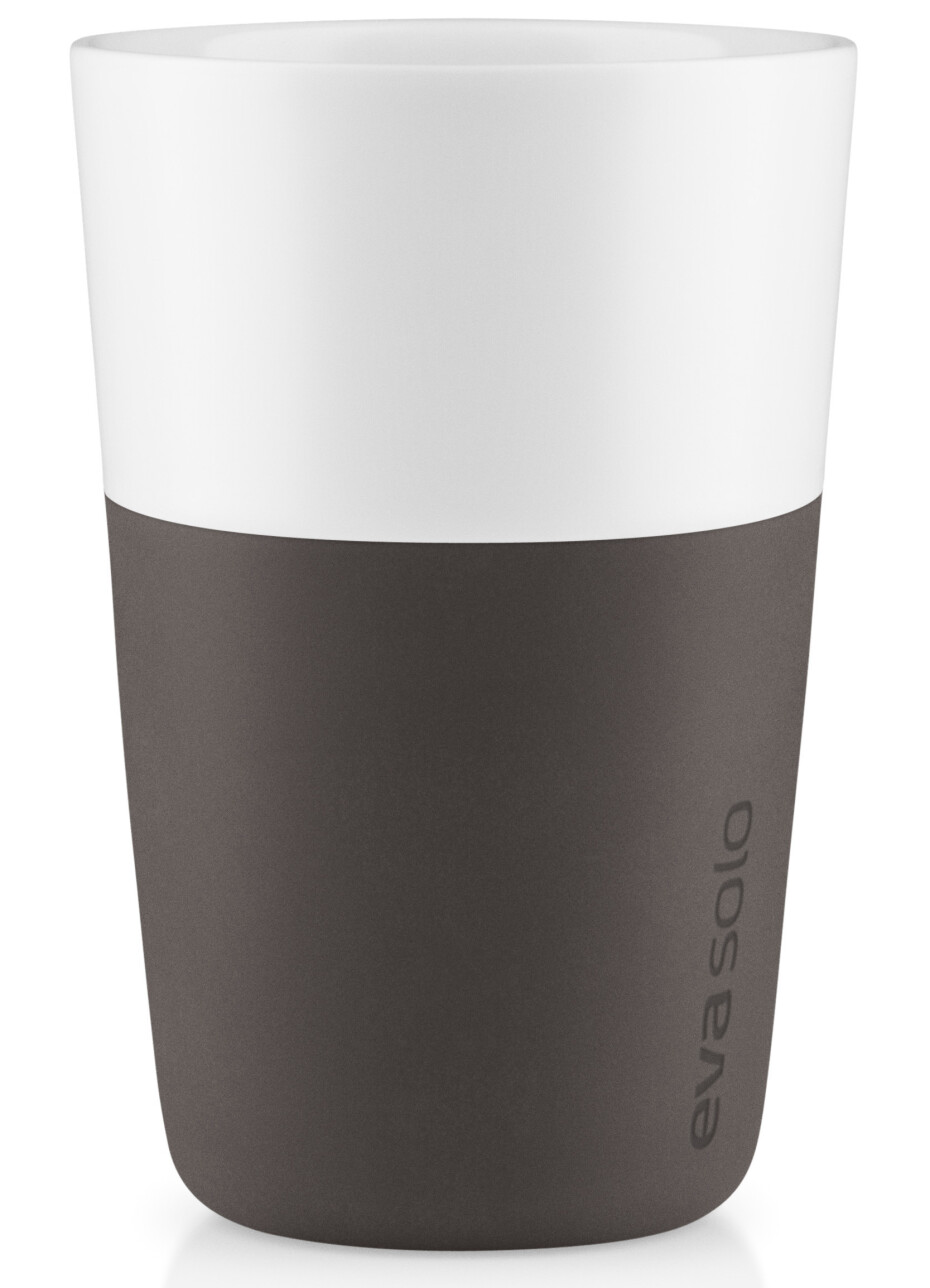 EVA SOLO Termošálky na latte 360 ml 2 kusy čokoládové - main (3)