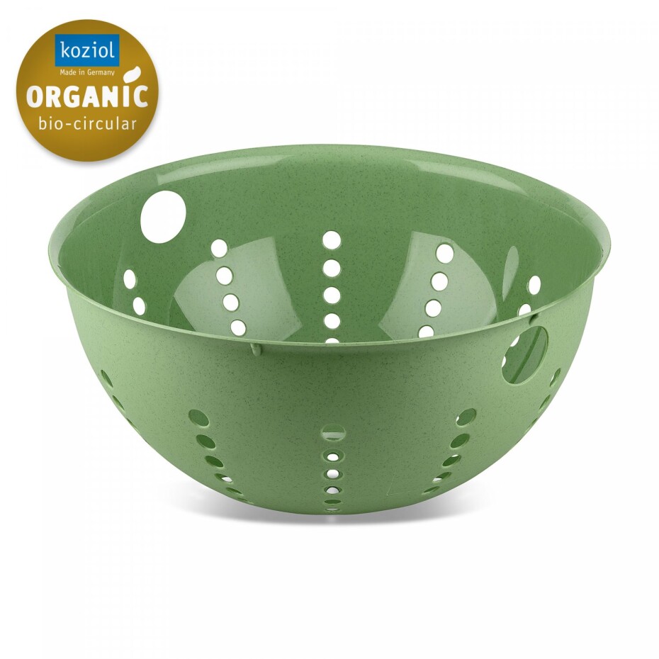 Cedník PALSBY L 30 cm, přírodní listově zelená, Koziol - main (0)