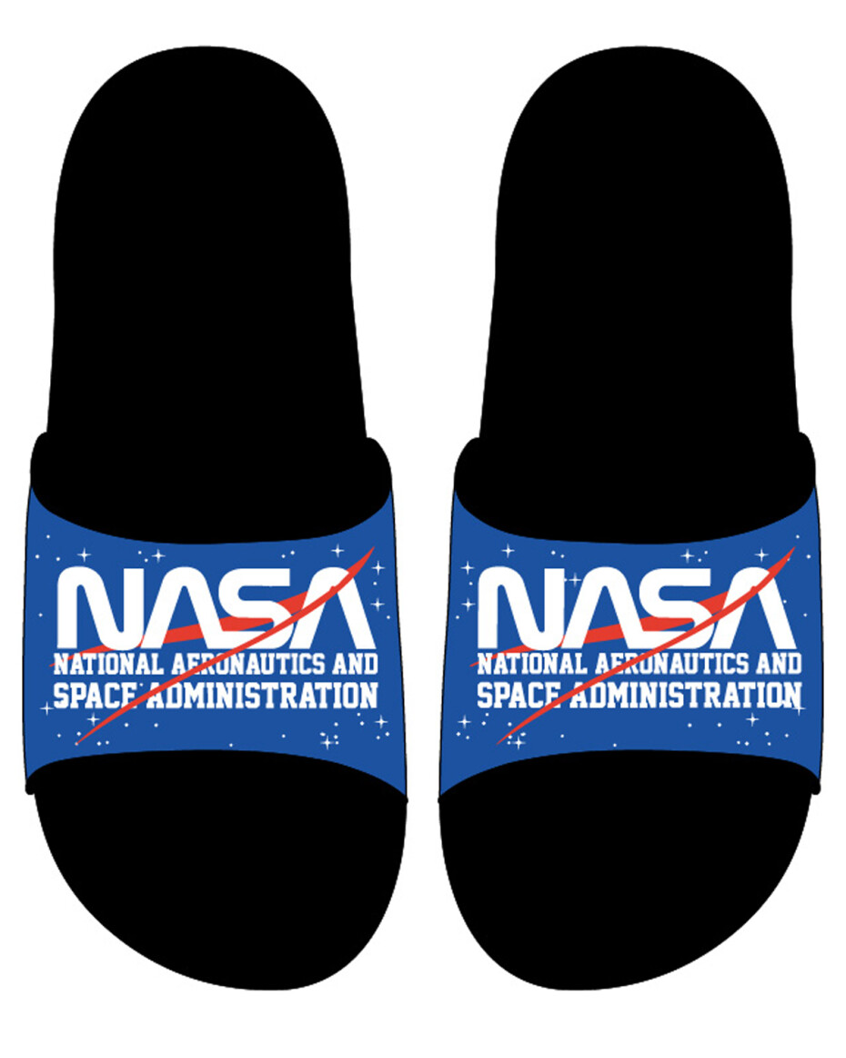Nasa - licence Chlapecké pantofle - NASA 5251266, černá / modrá Barva: Černá, Velikost: 29-30 - main (0)