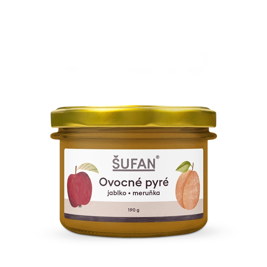 Šufan Pyré jablko-meruňka 190 g - main (0)
