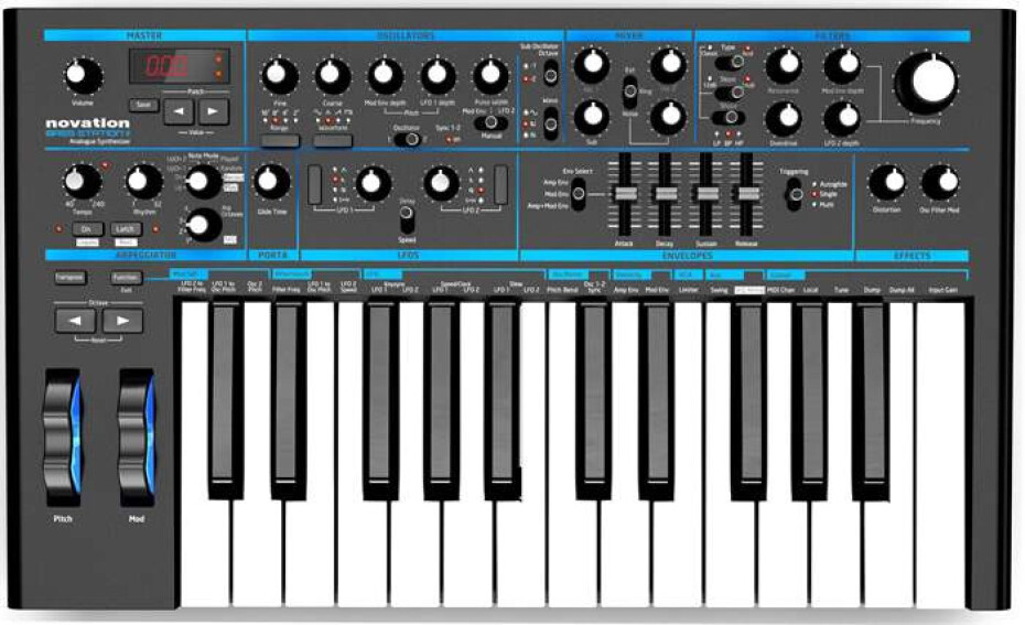 Novation Bass Station II - main (0)