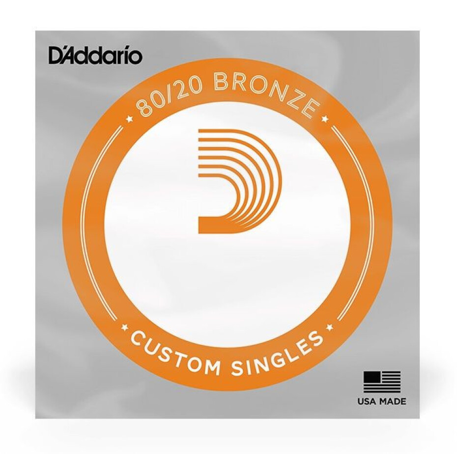 D'Addario BW052 80/20 Bronze - .052 - main (0)