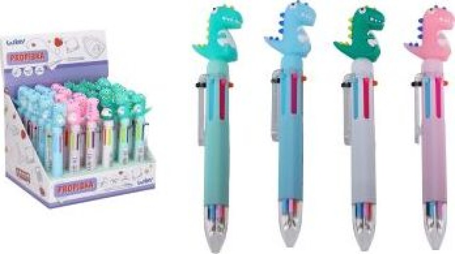 Pero s ozdobou vícebarevné (6barev) Dinosaur - main (0)