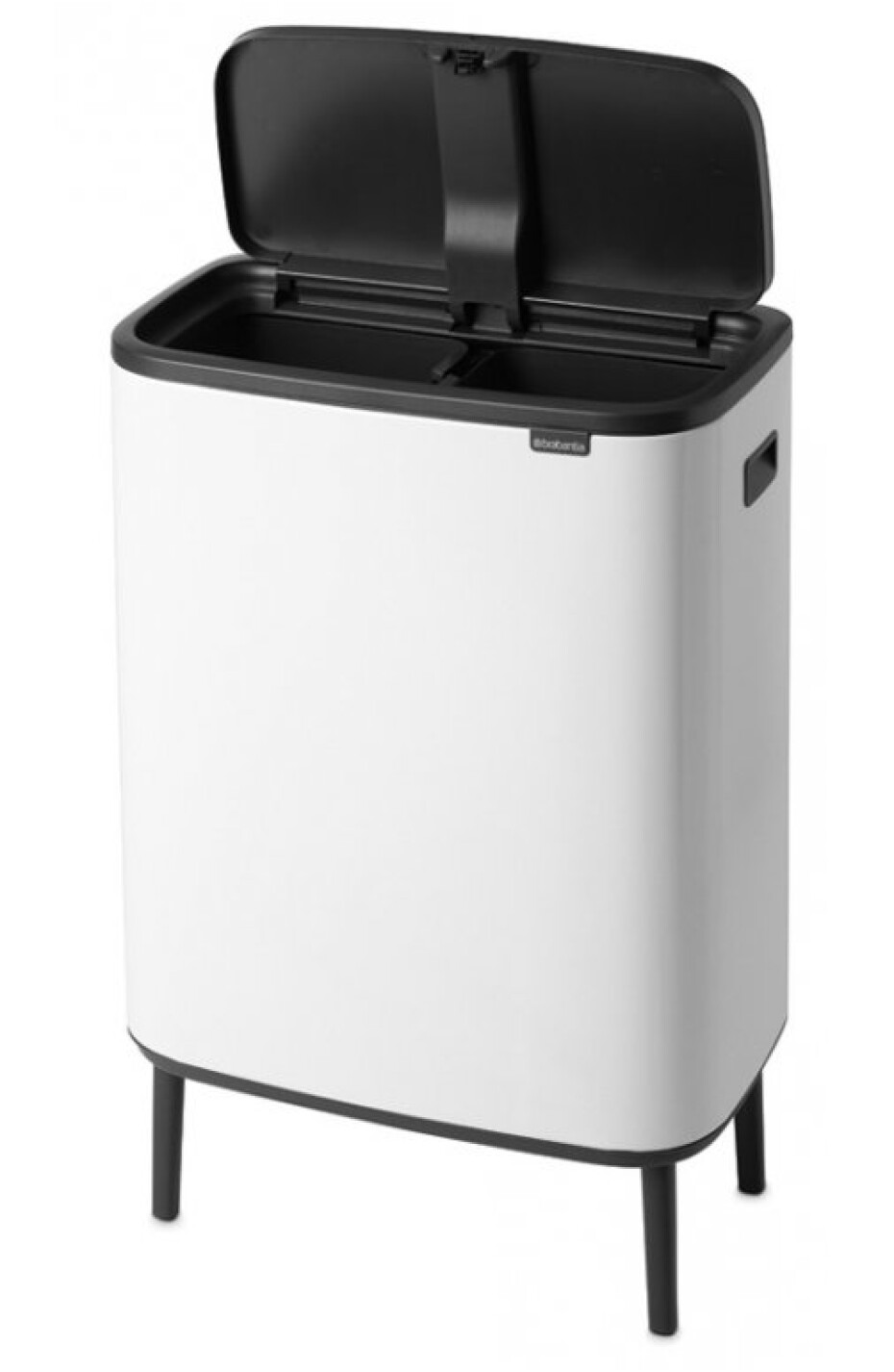 Dotykový odpadkový koš BO TOUCH BIN 2 x 30 l, bílá, Brabantia - main (1)