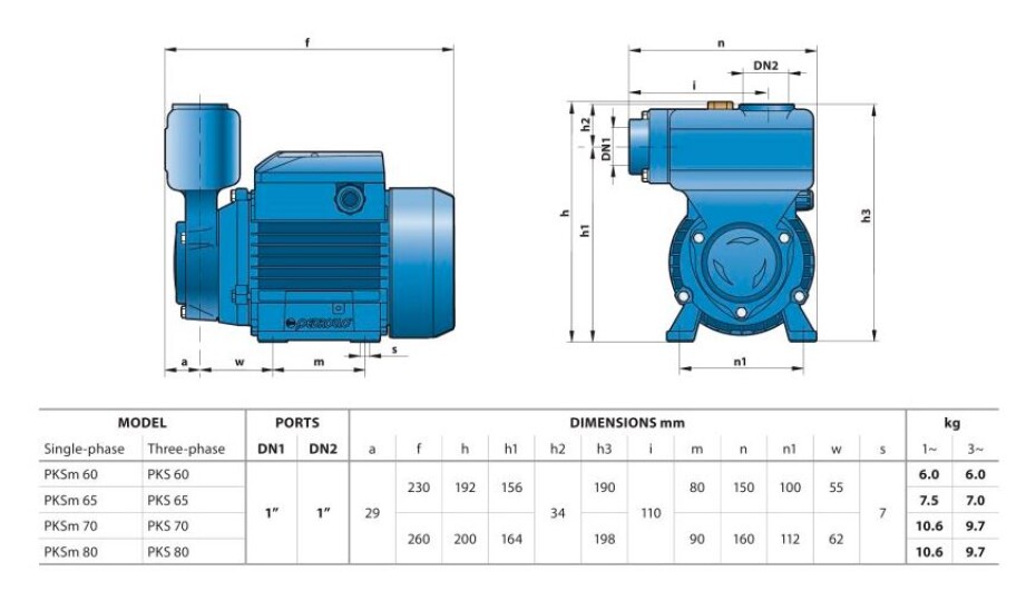 Pedrollo PKS 80 230V - main (2)