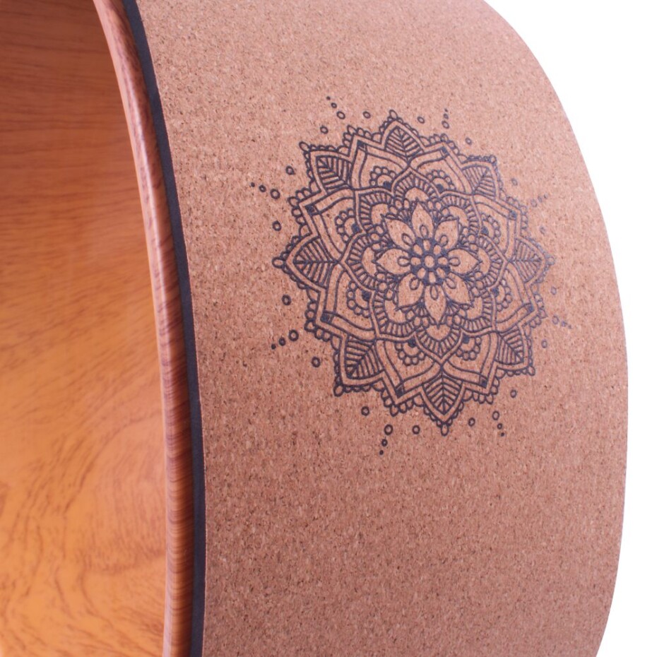 Sportago Yoga Cork Wheel - main (5)