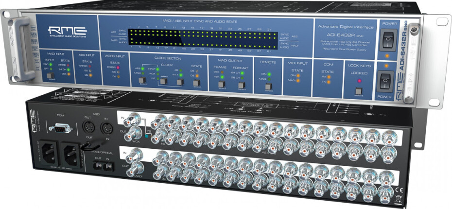 R.M.E. RME ADI-6432 Redundant BNC - main (0)