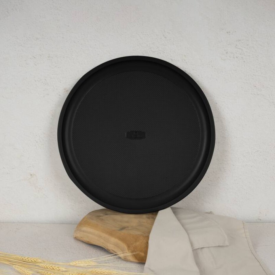 BERLINGERHAUS Pánev na pizzu s titanovým povrchem 32 cm Matte Black Collection BH-7934 - main (2)