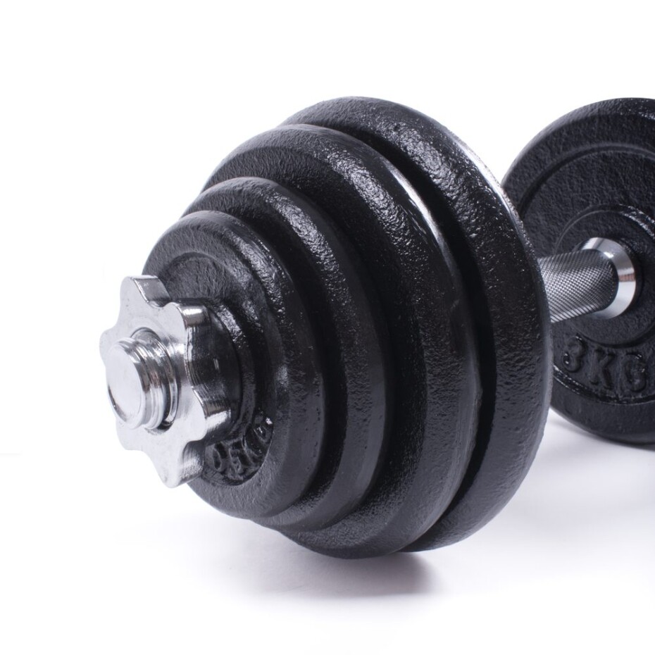 Set jednoručních nakládacích činek 2x15 kg Sportago Fader 30mm - main (4)