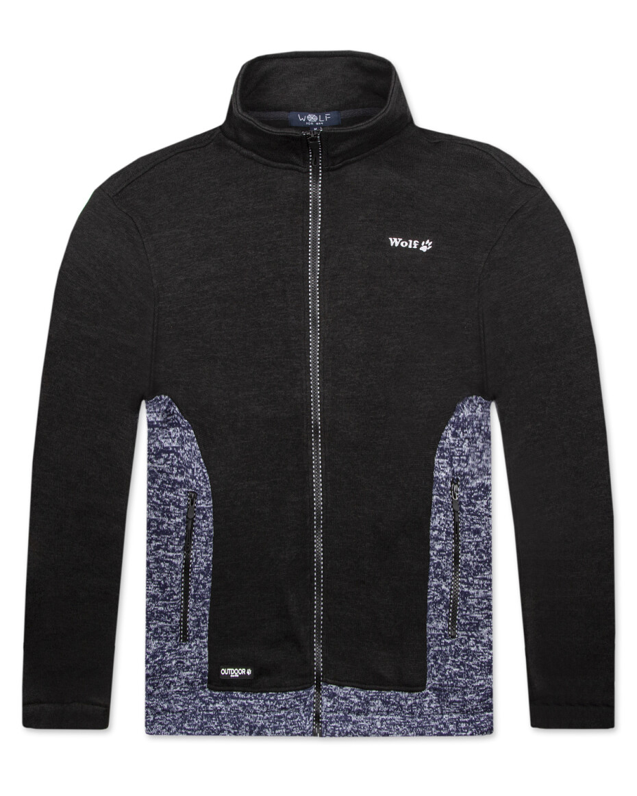 Pánská outdoorová mikina - Wolf B2256, tmavě šedá Barva: Šedá, Velikost: XL - main (0)