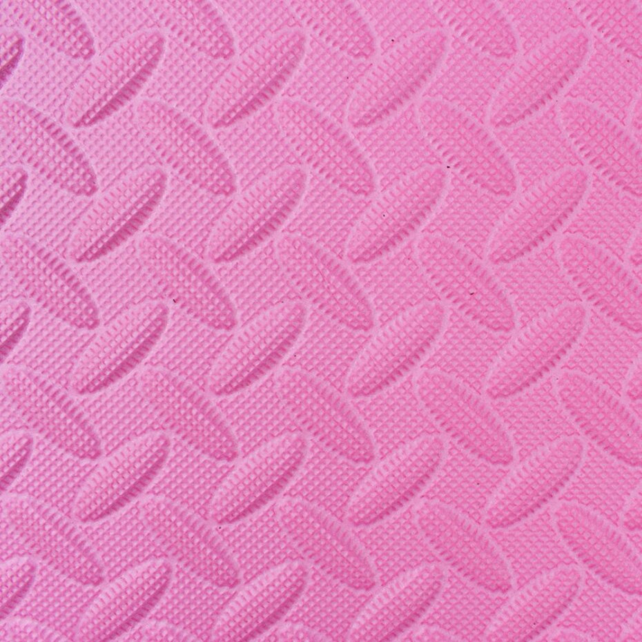 Puzzle podložka Sportago Easy-Lock 58x58x1 cm, 9 ks, růžová-šedá-černá - main (9)