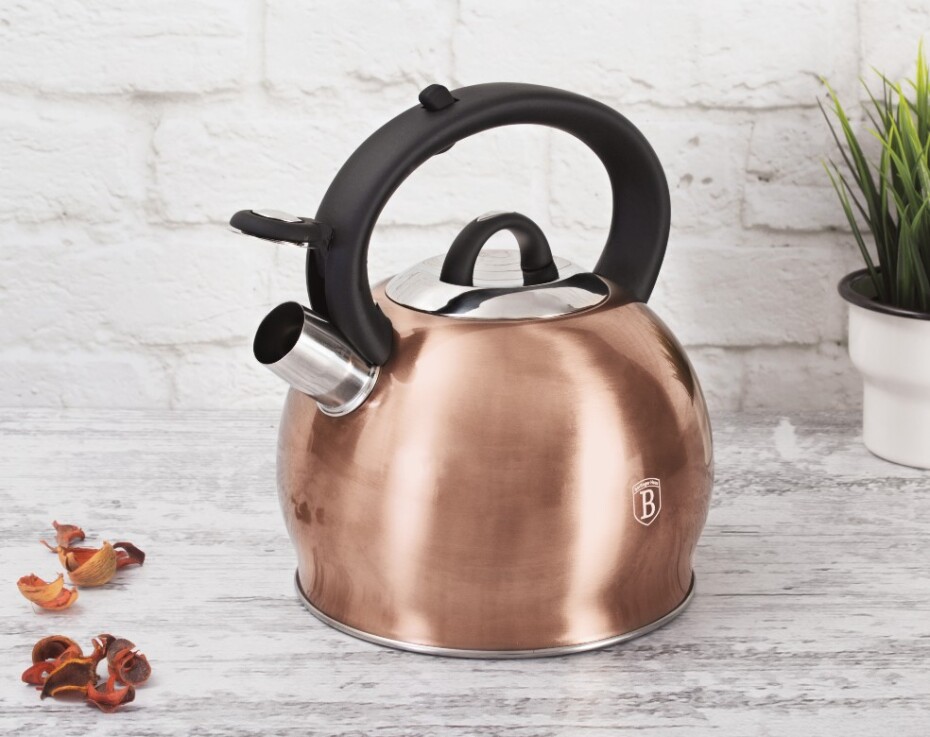 BERLINGERHAUS Konvice pískací nerez 3 L Rosegold Metallic Line BH-1075 - main (2)