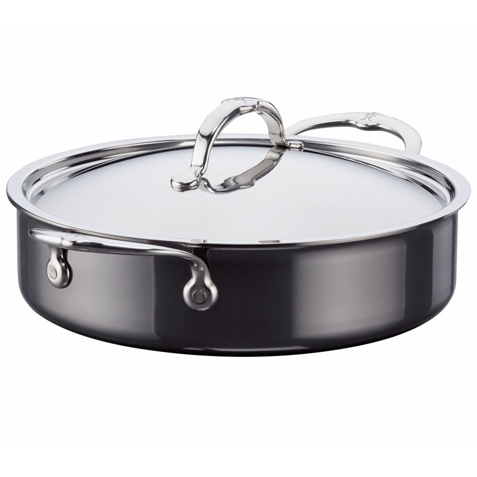 Servírovací pánev NANOBOND TITANIUM 26 cm, 3,3 l, nerezová ocel, Hestan - main (0)