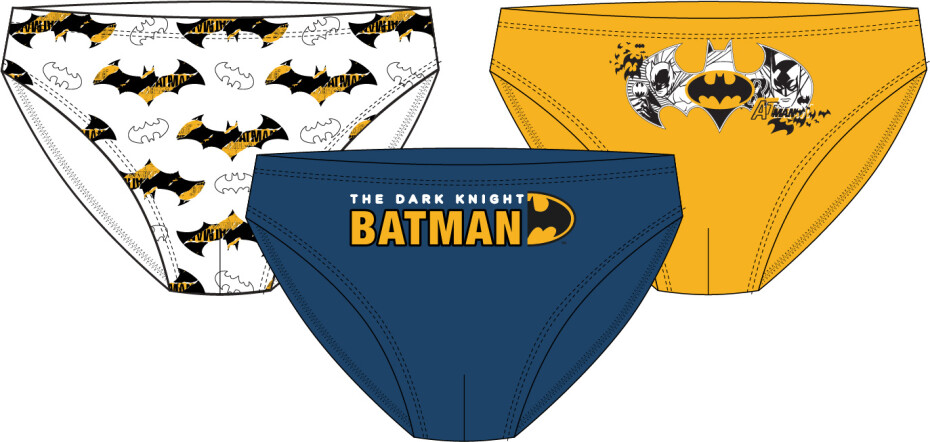 Batman - licence Chlapecké slipy - Batman 5233411, mix barev Barva: Mix barev, Velikost: 116-122 - main (0)