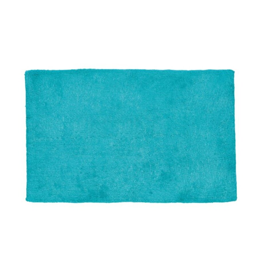 KELA Koupelnová předložka LADESSA UNI 100x60 cm tyrkysová KL-22463 - main (0)
