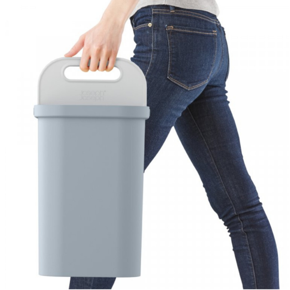 Odpadkový koš GORECYCLE 30112 46 l, na tříděný odpad, šedá, Joseph Joseph - main (6)