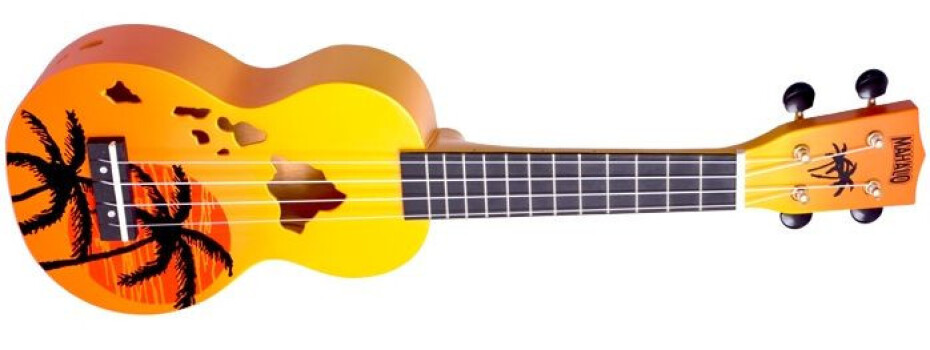 Mahalo MD1HA Hawaii Orange Burst - main (0)