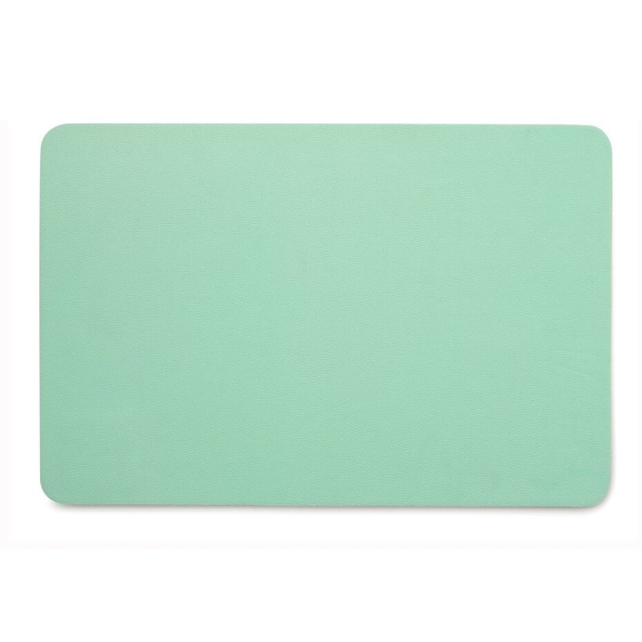 KELA Prostírání KIMARA 45x30 cm imitace kůže mátová zelená KL-12313 - main (1)