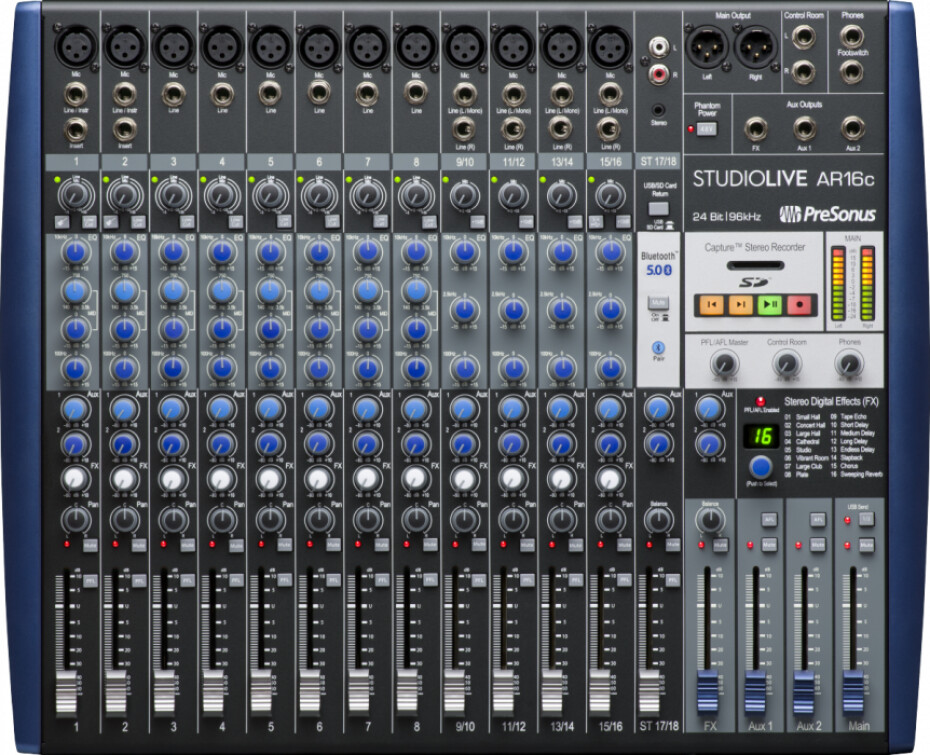 Presonus StudioLive AR16c - main (0)