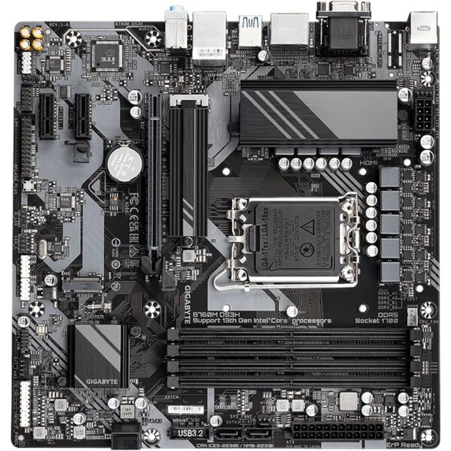 GIGABYTE B760M DS3H - main (4)