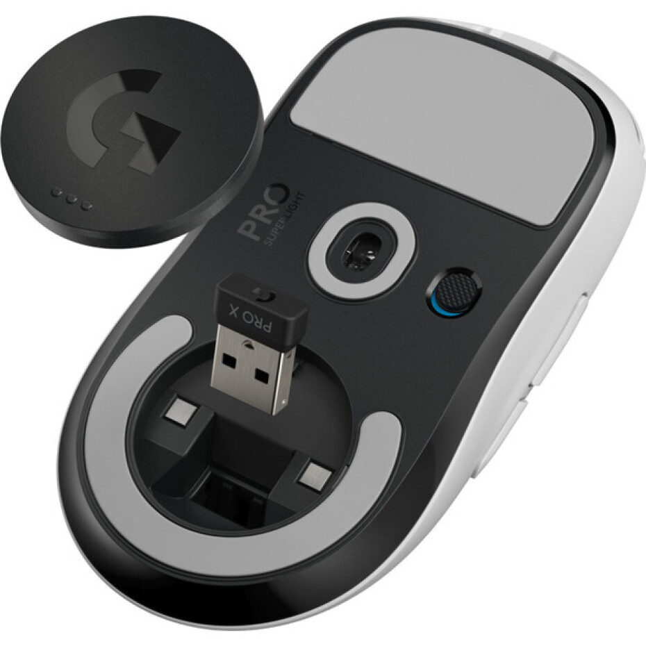 Logitech G Pro X Superlight herní myš bílá - main (3)