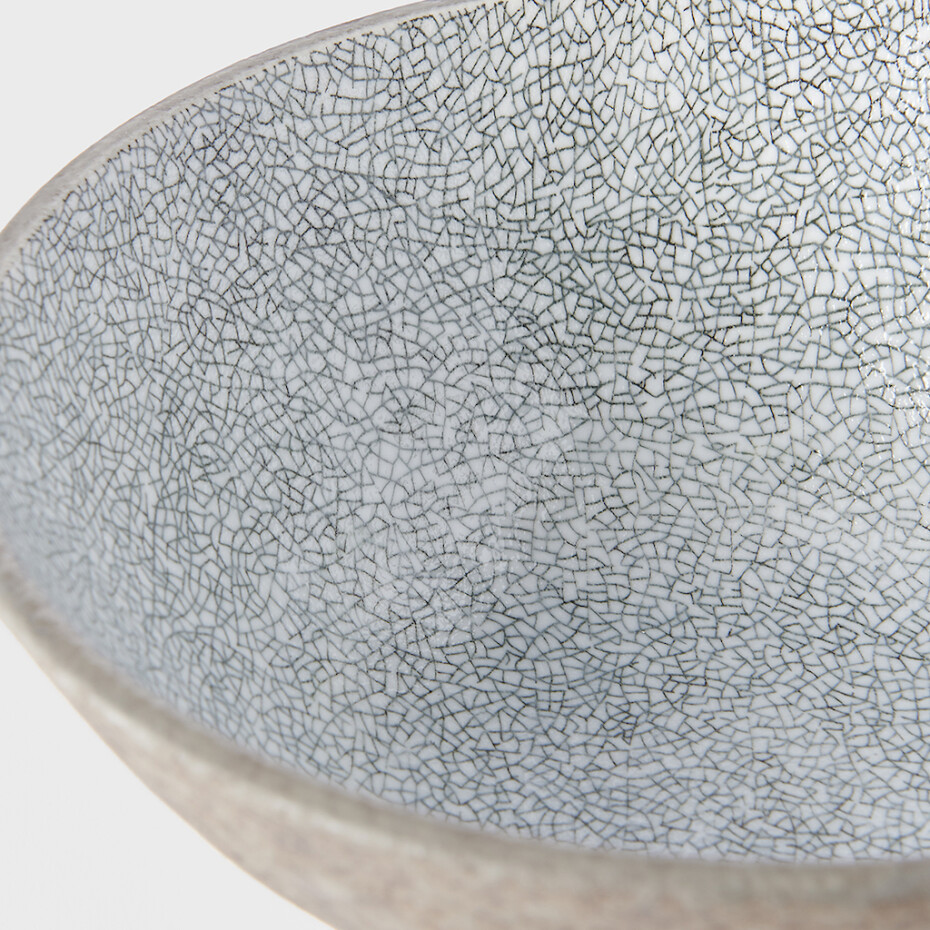 Udon mísa CRAZED GREY 19,5 cm, 800 ml, MIJ - main (1)