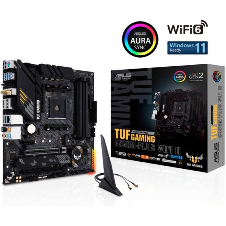 ASUS TUF GAMING B550M-PLUS WIFI II - main (3)