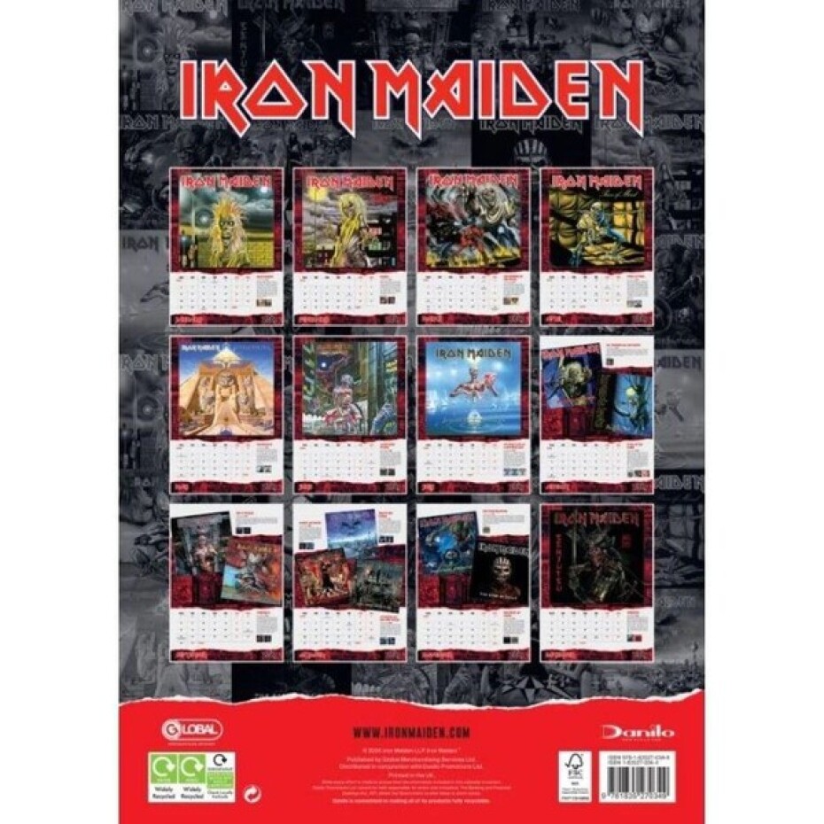 Kalendář Iron Maiden 2025 - main (4)