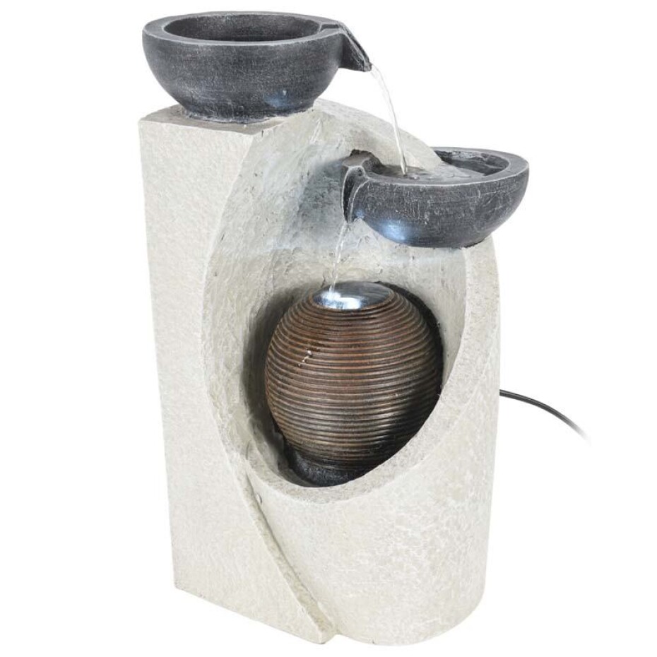 HOMESTYLING Fontána pokojová s LED osvětlením 40 cm Modern KO-795202340 - main (0)