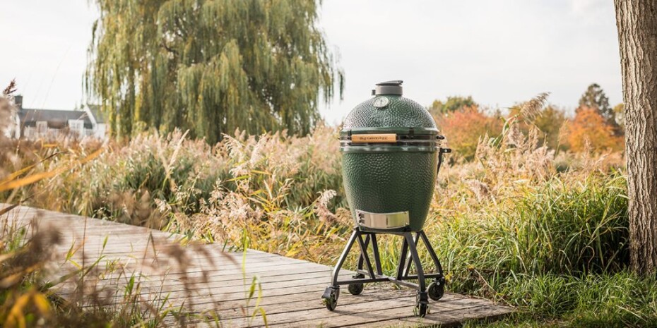 IntEGGrovaný pojízdný stojan + držadlo, pro gril M , Big Green Egg - main (1)