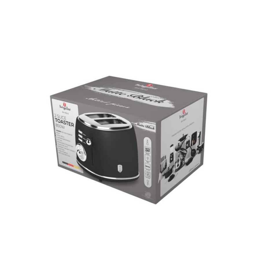 BERLINGERHAUS Topinkovač 850W Matte Black Collection BH-9642 - main (3)