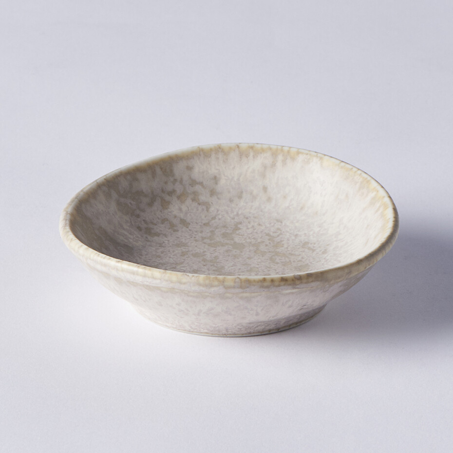 Miska na omáčku FADE 8 cm, písková, MIJ - main (2)