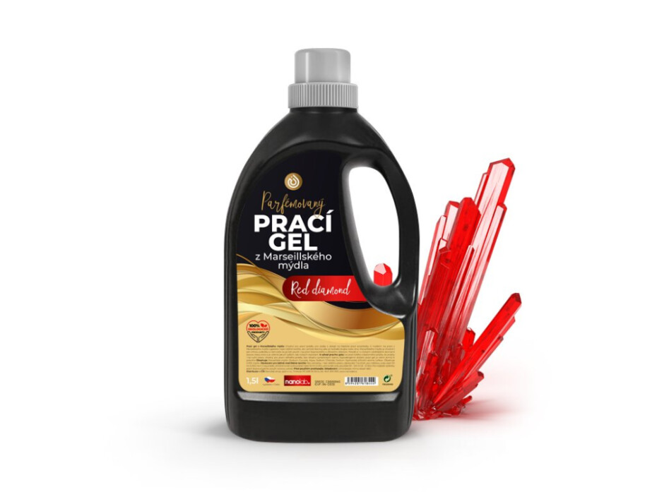 Nanolab Prací gel z Marseillského mýdla Red diamond 1,5 L - main (0)