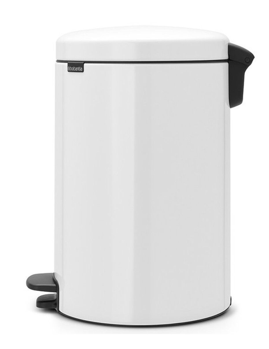Pedálový odpadkový koš NEWICON 20 l, bílá, Brabantia - main (1)