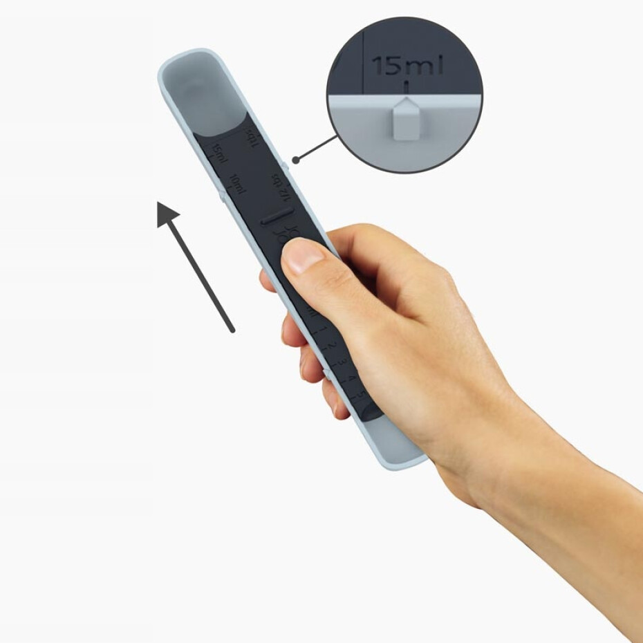 Kuchyňská odměrka MEASURE-UP 19 cm, modrá, plast, Joseph Joseph - main (3)