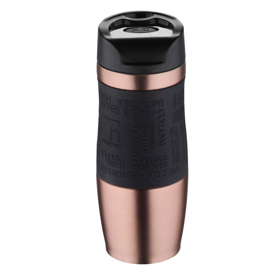 BERGNER Termohrnek s protiskluzovým úchopem 400 ml rosegold BG-37518-MPK - main (0)