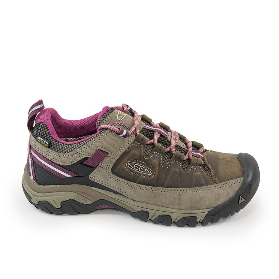 Dámské trekové boty Targhee III WP W weiss/boysenberry, Keen, 1018177, hnědá - 39 | US 8.5 - main (2)